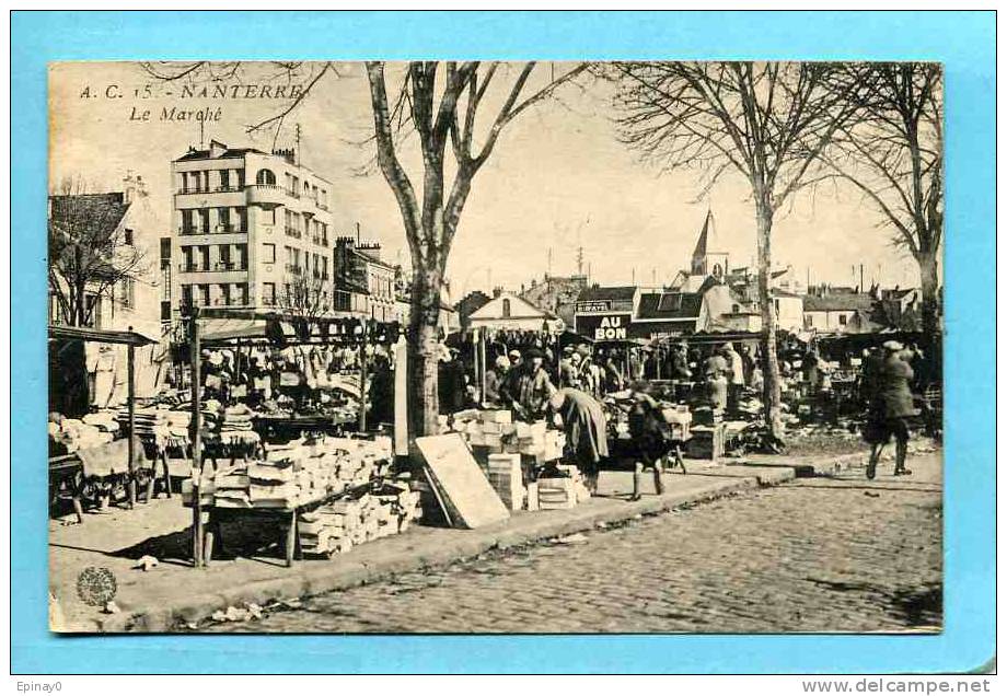 B - 92 - NANTERRE - Le Marché - Nanterre