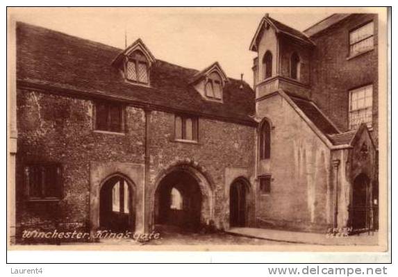 Old - Vintage England Postcard - Carte Ancienne De Grande Bretagne - Winchester - Winchester