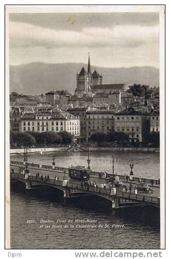 Geneve Pont Du Mont Blanc - Genève