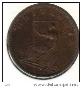 GREAT BRITAIN 1/2  PENNY WOMAN  BRITANNIA FRONT KING GIII HEAD BACK 1806 VF  READ DESCRIPTION CAREFULLY !!! - Other & Unclassified