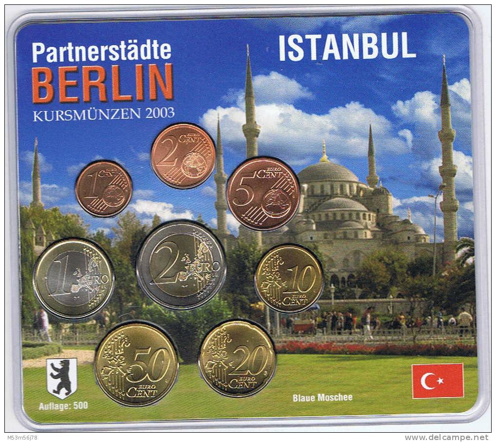 Deutschland KMS 2003 Partnerstadt Berlin - Istanbul - Deutschland