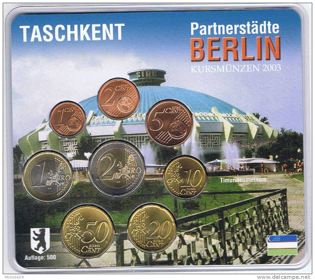 Deutschland KMS 2003 Partnerstadt Berlin - Taschkent - Deutschland