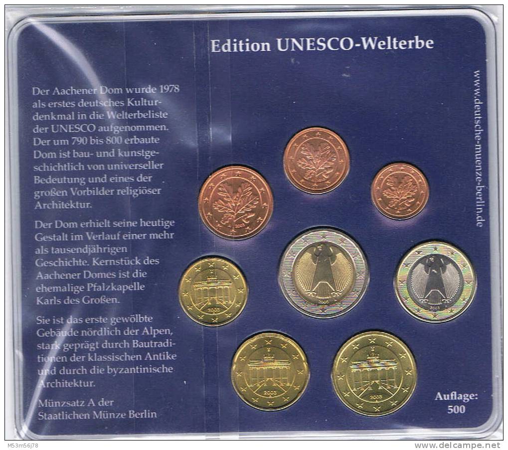 Deutschland  KMS 2003 Unesco Aachener Dom - Allemagne