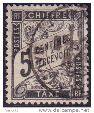 *PROMO* SUPERBE 5c Banderolle Oblitéré ! (Y&T N° 14, Cote: +50€) - 1859-1959 Used