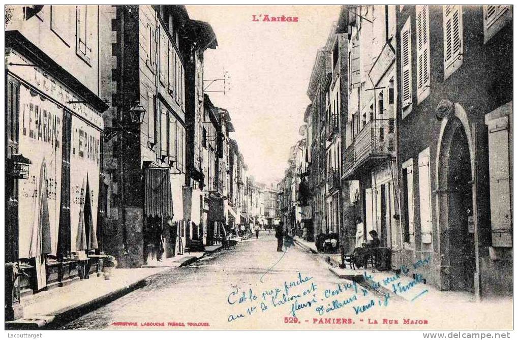 Pamiers - La Rue Major - Pamiers