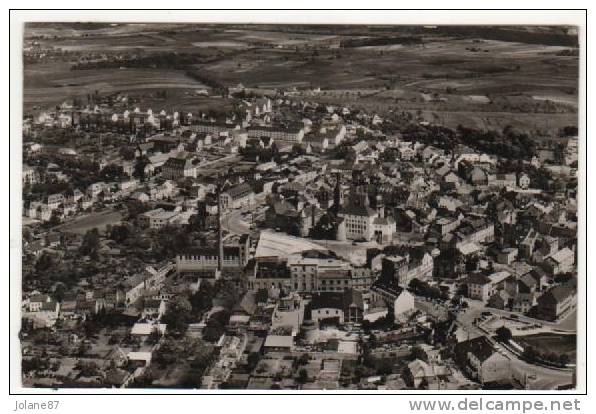 CPA     BITBURG VUE AERIENNE - Bitburg