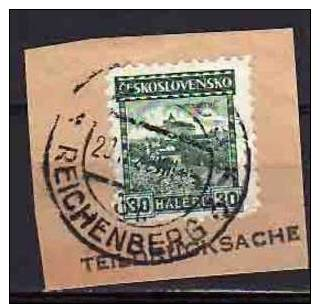 Böhmen U. Mähren  Schöner Stempel Reichenberg 1928 - Besetzungen 1938-45