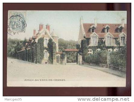 26591 Abbaye Des Vaux De Cernay édit.bourdier  Couleur  Belle Carte - Vaux De Cernay