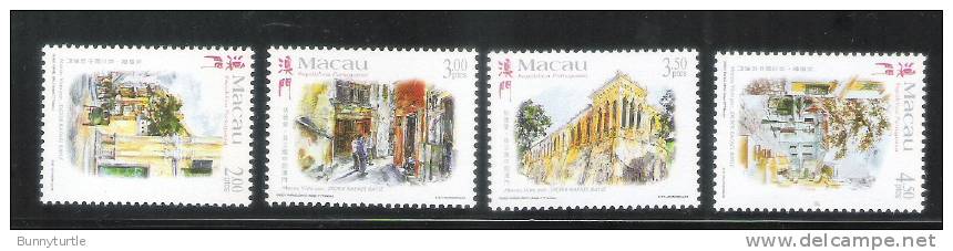 Macao 1998 Paintings Of Macao By Didier Rafael Bayle MNH - Nuovi