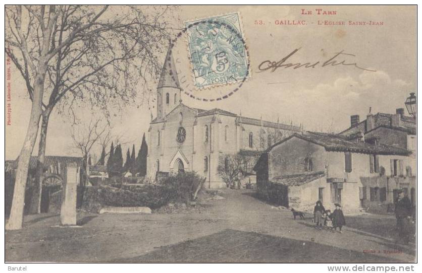 GAILLAC - L´Eglise Saint-Jean - Gaillac