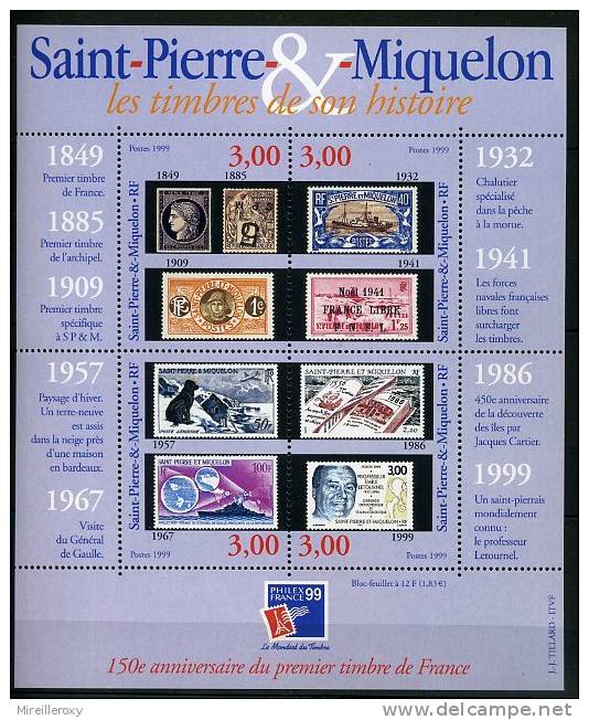 EXPOSITION PHILEX FRANCE / CHIEN / BATEAU / LOGO TOUR EIFFEL / TIMBRE /  SAINT PIERRE ET MIQUELON - Sonstige & Ohne Zuordnung