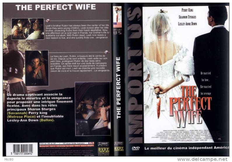 DVD Zone 2 "The Perfect Wife" NEUF - Cómedia