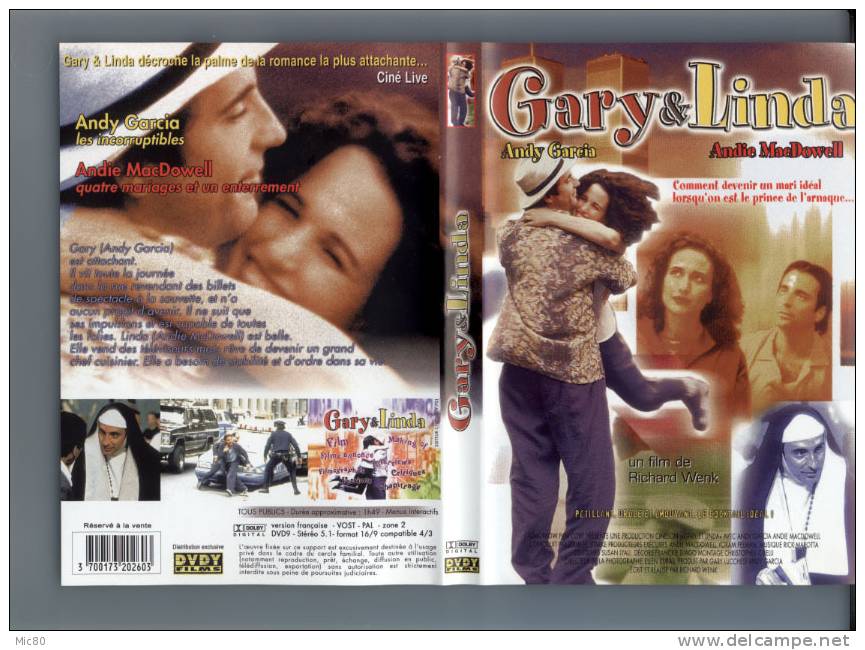 DVD Zone 2 "Gary Et Linda" NEUF - Comédie