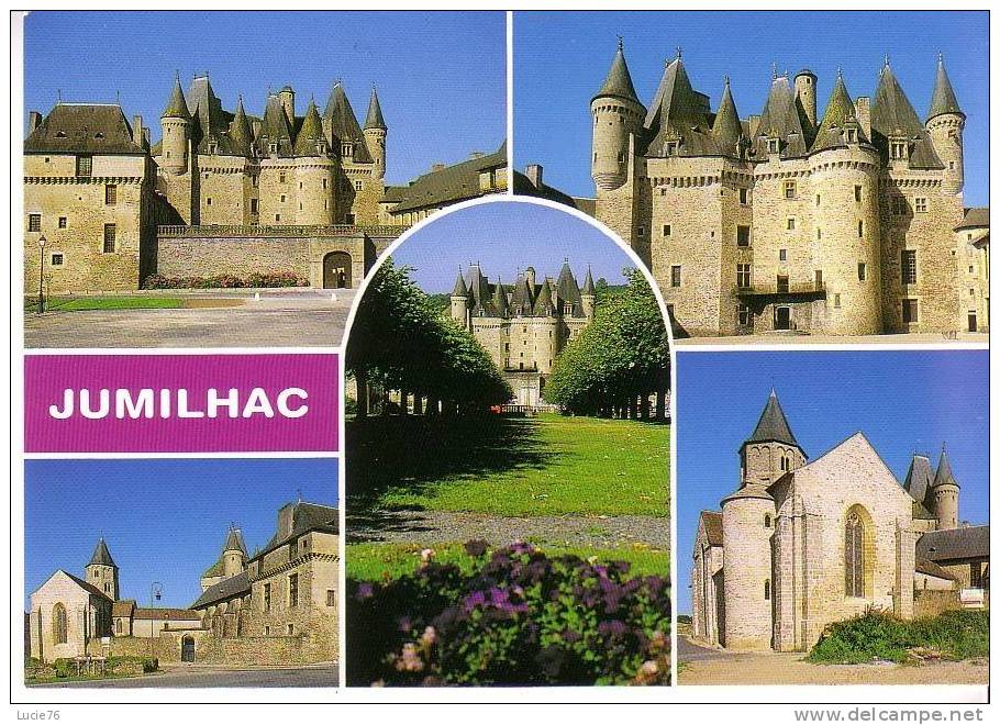 JUMILHAC - Château -  N° 4020  - 5 Vues - Thiviers