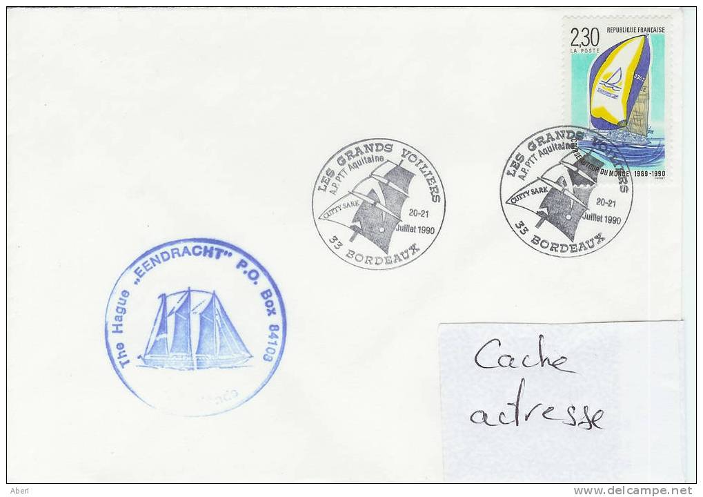 3081 BORDEAUX - CUTTY SARK - VOILIER EENDRACHT - GIRONDE - Maritime Post