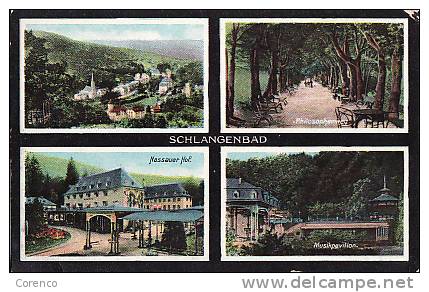 D  SCHLANGENBAD   Multivues   écrite1919 - Schlangenbad