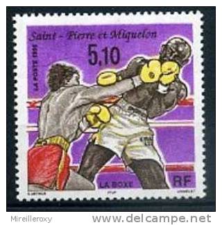 SPORT / BOXE / BOXEURS EN COMBAT   /  SAINT PIERRE ET MIQUELON - Boxe