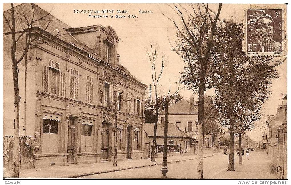 10  Romilly Sur Seine -  Casino Avenue De La Boule D,or - Romilly-sur-Seine