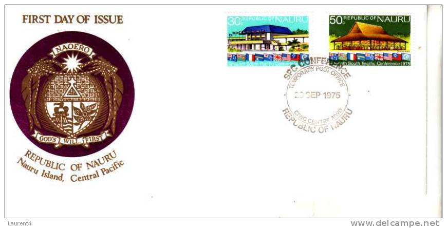 Nauru FDC Cover - Envelope Premier Jour L´ile De Nauru - - Nauru