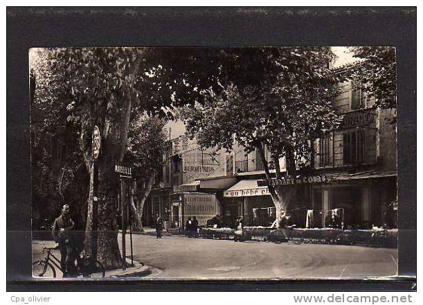 84 CAVAILLON Cours Bournissac, Restaurant Du Cours, Plaque Citroen, Ed Cigogne 11004, CPSM 9x14, 1958 - Cavaillon
