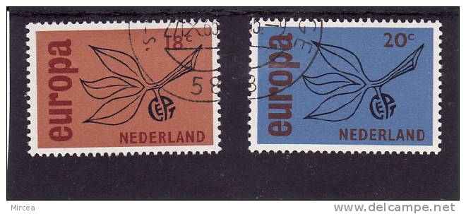 Pays-Bas Yv.no.822/3 Obliteres - Oblitérés
