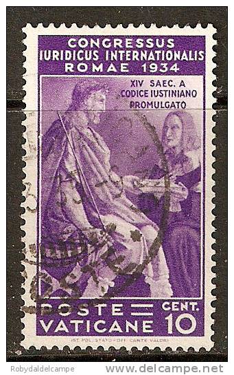 VATICANO - Sassone # 42 - (o) - Used Stamps