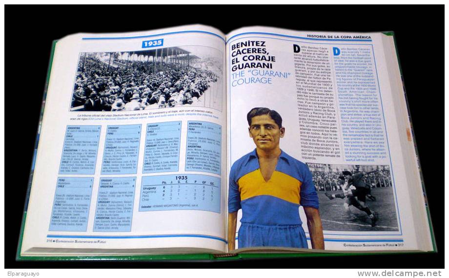 LIBRO CONEMBOL 80 AÑOS - 1916-1996 CONFEDERACIÓN SUDAMERICANA DE FÚTBOL - Other & Unclassified