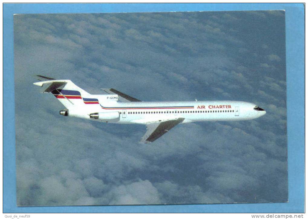 BG AVION 01 AIR CHARTER FILIALE DE AIR FRANCE ET D AIR INTERBOEING 727 228 F GCMX - 1946-....: Moderne