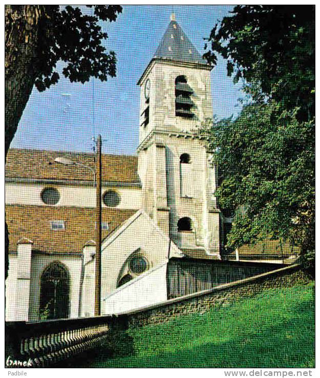 Carte Postale 94. Villeneuve-Saint-Georges  Quartier De L'église Trés Beau Plan - Villeneuve Saint Georges