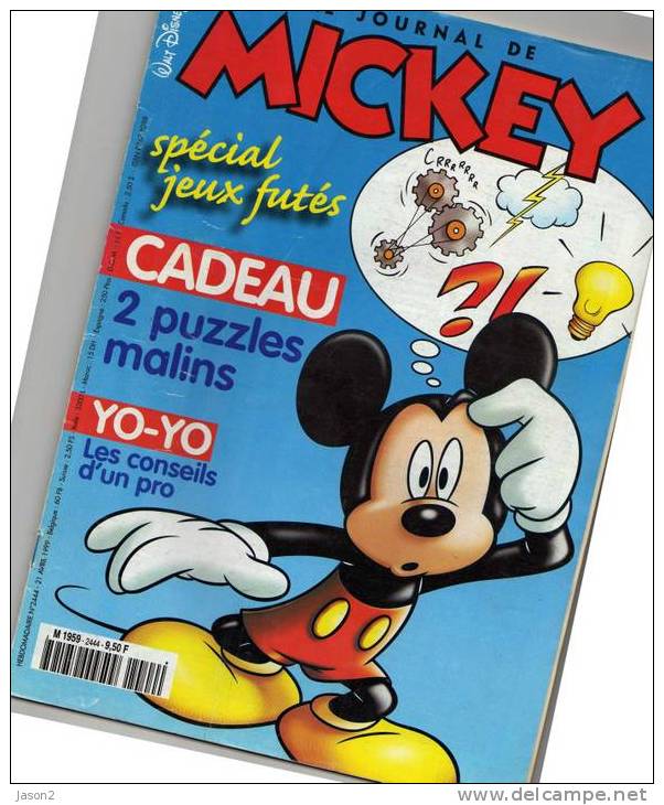 Journal De Mickey  No 2444    21 Avril  1999 - Disney