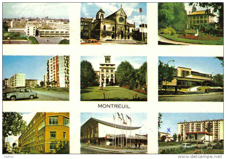 Carte Postale 93.  Montreuil  Trés Beau Plan - Montreuil