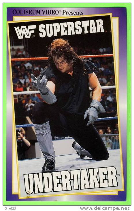 LUTTE - CATCH - WRESTLING WWE - UNDERTAKER - WORLD WRESLING FEDERATION SUPERSTAR - - Ringen