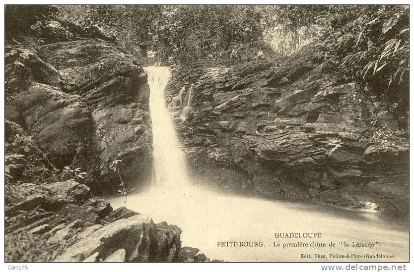 DOM - Guadeloupe - Petit-Bourg - La Première Chute De La Lézarde - Cascade - Autres & Non Classés