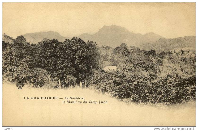 DOM - Guadeloupe - La Soufrière - Le Massif Vu Du Camp Jacob - Pointe A Pitre