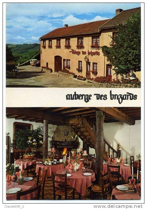 QUARRE LES TOMBES . AUBERGE DES BRIZARDS   (646) - Quarre Les Tombes