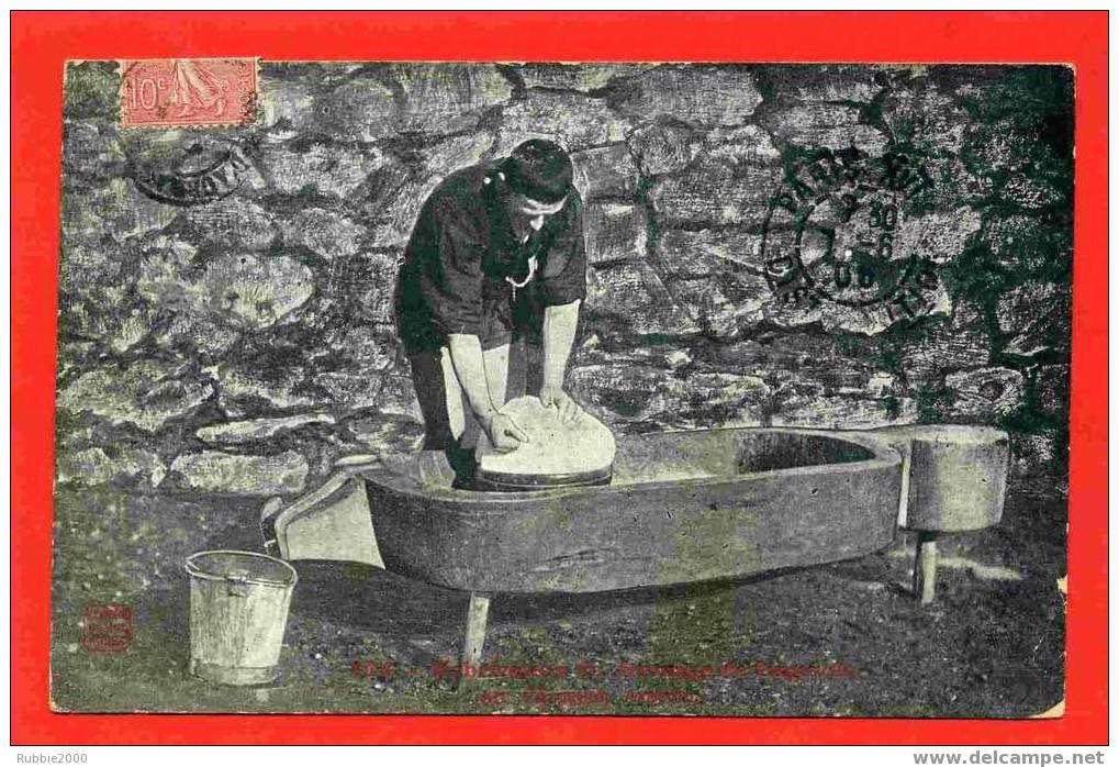 LAGUIOLE 1906 FABRICATION DU FROMAGE DE LAGUIOLE  CARTE EN BON ETAT - Laguiole