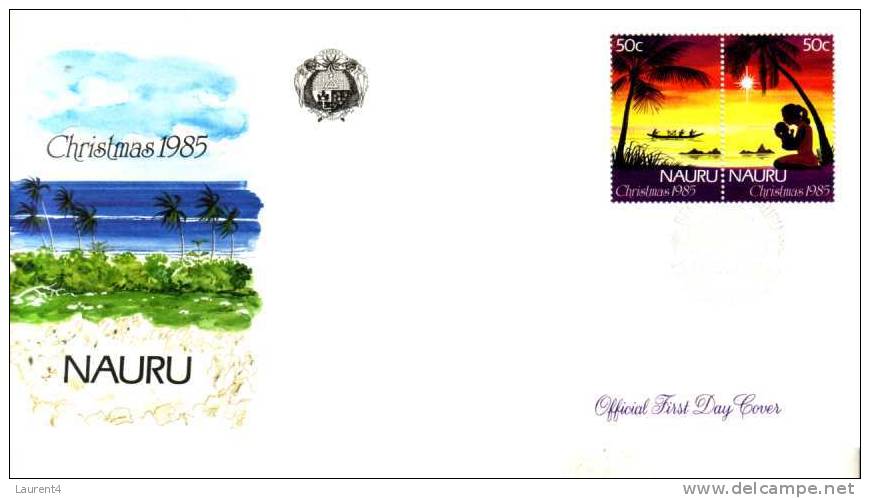 Nauru FDC Cover  / Envelope Premier Jour De L´ile De Nauru - Christmas - Nauru