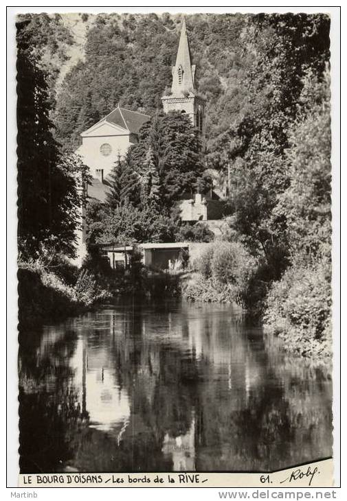 CPSM BOURG D'OISANS Les Bords De La Rive - Bourg-d'Oisans