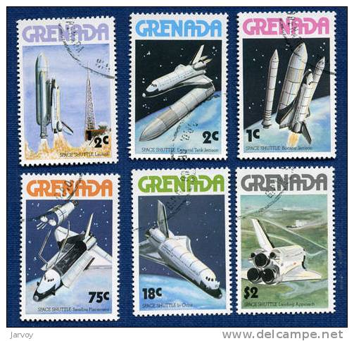 Grenada 1978, Navette Spaciale; N°Y&T 784-89 (o) - Amérique Du Sud