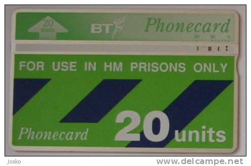 FOR USE IN HM PRISONS ONLY  ( England ) ** 20. Units - [ 3] Prisons