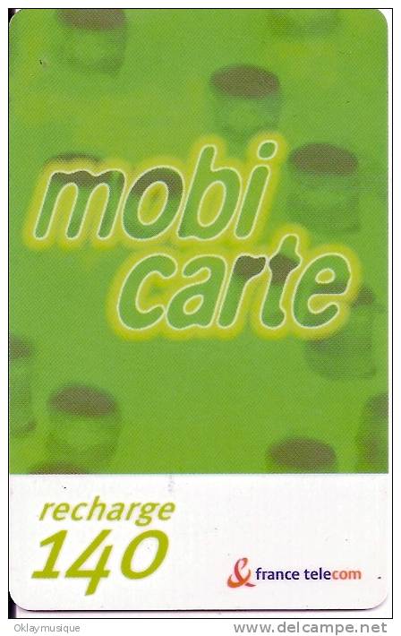 Mobicarte 140 U - Cellphone Cards (refills)