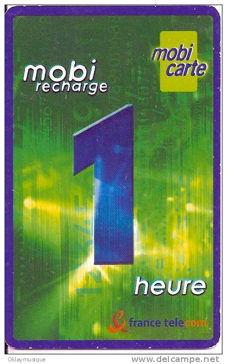Mobicarte 1 Heure - Cellphone Cards (refills)