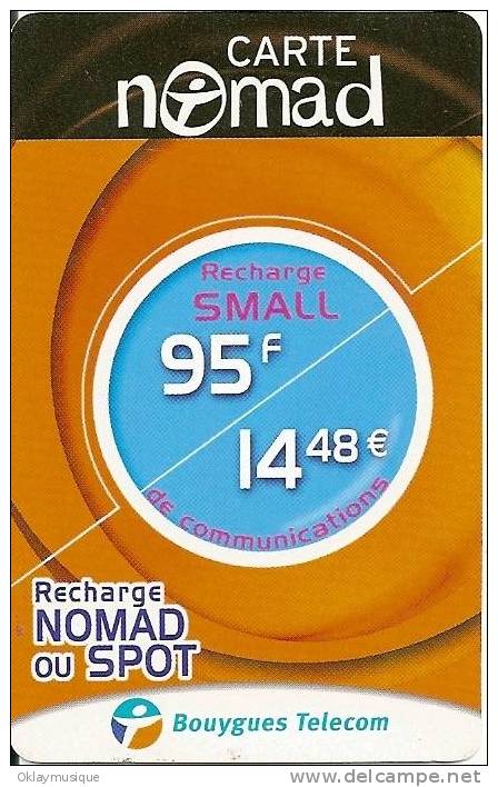 Nomade Orange 14,48 € - Cellphone Cards (refills)