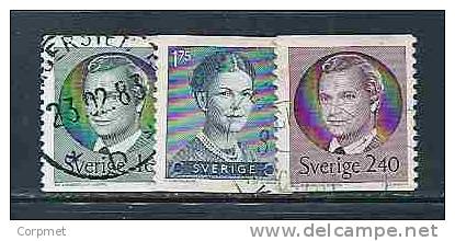 SWEDEN -  Yvert # 1131/3 - VF USED - Used Stamps