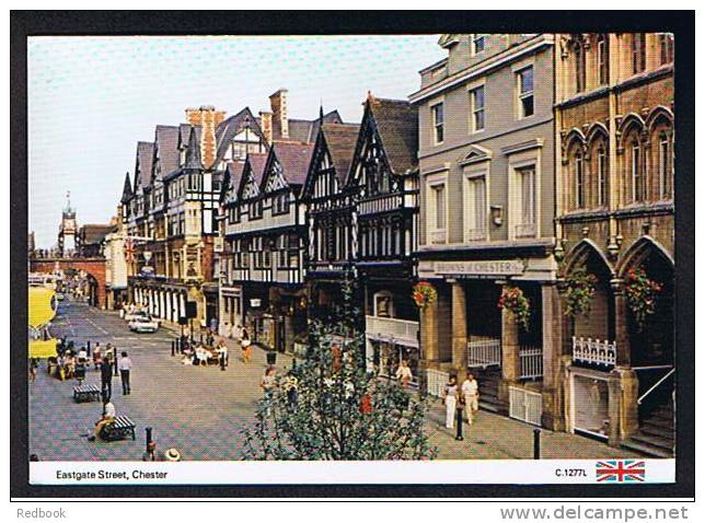 Postcard Eastgate Street Chester Cheshire Browns Of Chester - Ref A95 - Chester