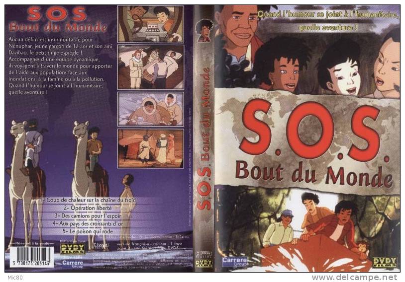 DVD Zone 2 "SOS Bout Du Monde" NEUF - Animation