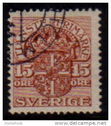 SWEDEN  Scott #  O 34  F-VF USED - Dienstzegels