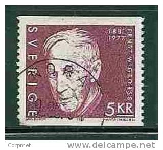 SWEDEN - ERNST WIGFORSS  - Yvert #  1116 - VF USED - Used Stamps