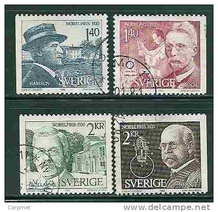 SWEDEN - NOBEL PRIZE - Yvert #  1110/3 - VF USED - Usati