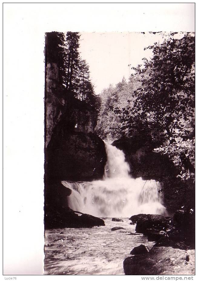 Cascade De La BILLAUDE - Route  De CHAMPAGNOLE  à SAINT LAURENT -   - N°  1924 - Champagnole